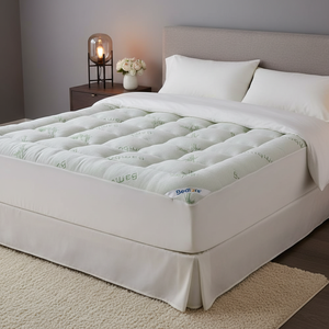 <span class=keywords><strong>Surmatelas</strong></span> en bambou dérivé du rayonne avec poches profondes, doux, respirant, soulagement des douleurs dorsales pour usage domestique et hospitalier - Product Image 1