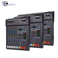 Mélangeur Pro d'usine Contrôleur DJ 8/12/16 canaux 99 Console de mixage Audio DSP BT Performance de scène USB