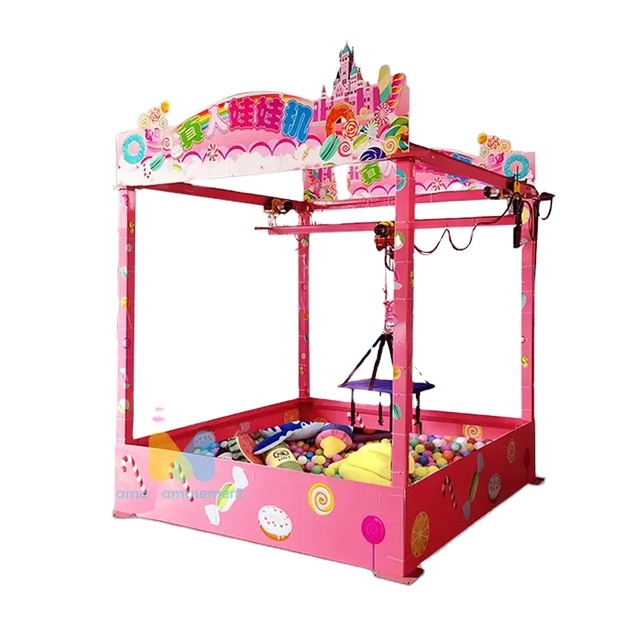 AMA Kids Adults Claw Machine Arcade Buy Giant Human Claw Crane Machine With Real Human