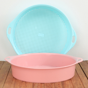 <span class=keywords><strong>Tamis</strong></span> de sol en plastique à mailles rondes, outils de jardin, <span class=keywords><strong>pour</strong></span> la maison, en résine - Product Image 3