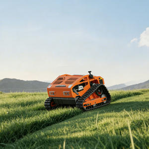 <span class=keywords><strong>Robot</strong></span> tondeuse intelligent à commande à distance, certifié CE, nouvelle conception, largeur de coupe, conception sur chenilles, autopropulsé - Product Image 5