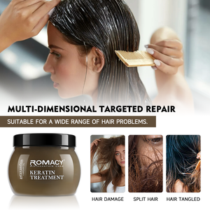 Ensemble Shampooing et Revitalisant Huile d'Argan Masque Capillaire au Collagène <span class=keywords><strong>Cheveux</strong></span> <span class=keywords><strong>Bouclés</strong></span> Réparation Hydratation Meilleure Huile Capillaire Biologique Naturelle Marque Blanche - Product Image 5