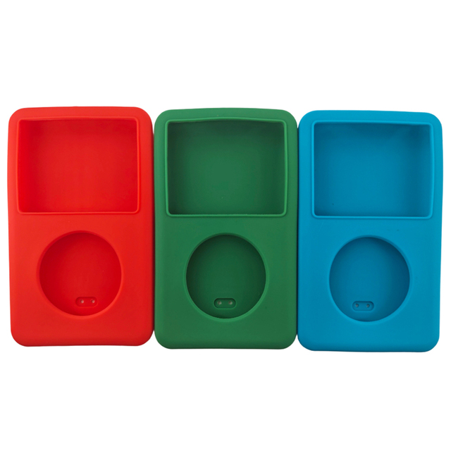 Soft Silicone Protective Case Protective Shell for iPod Video 5th 30gb 6th 7th classic 80gb 120gb thin 160gb 10.5mm thickness