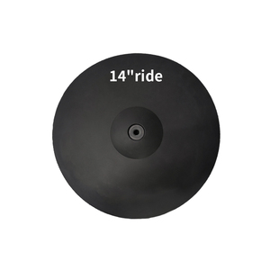 12 "14" 16 "18" 3 khu vực đầy đủ cao su Cymbal với Choke cho trống điện tử bộ - Product Image 3