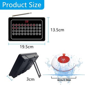 Hệ thống gọi không dây Hệ thống gọi y tá hệ thống phân trang chăm sóc cho nhà hàng bệnh viện phòng khám nhà dưỡng lão - Product Image 6