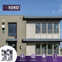 Fenêtre à guillotine simple EOKO insonorisée à double vitrage isolant Low-E sur mesure pour la construction de bâtiments résidentiels