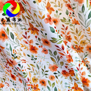 Venta al por mayor 100% poliéster Floral Cey Airflow tela impresa digital personalizada Cey crepé tela arrugada <span class=keywords><strong>para</strong></span> vestido de mujer - Product Image 5