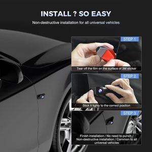 4 ống kính 360 Dashcam 4k ADAS BSD <span class=keywords><strong>Wifi</strong></span> chiếu hậu xe máy ảnh gương DVR Dash Cam phía trước và phía sau 4k Bảng điều khiển máy ảnh cho xe hơi - Product Image 4