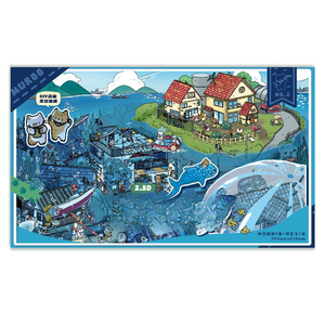 7 Adesivi per Confezione con Tema Gatti, Serie Another World, Adesivi 3D Fai-da-Te per Scene in Miniatura, Antistress per Bambini - Product Image 6