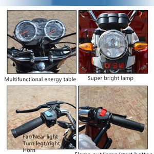 Triciclo Motorizado de Gasolina de 250cc, Refrigerado por Agua, Motocicleta de 3 Ruedas - Product Image 5