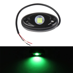 OVOVS Autres accessoires d'éclairage de voiture Lumières de roche à 9 LED blanc pur pour camion tout-terrain RV <span class=keywords><strong>Camper</strong></span> - Product Image 1