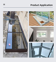 Facile à installer Isolation thermique en verre à faible émissivité Fenêtres de sous-sol à persiennes inclinables et tournantes en alliage d'aluminium Puits de lumière pour sous-sol