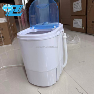 เครื่องซักผ้าแบบพกพาขนาดเล็ก 4.5 ลิตร รุ่น D OEM กึ่งอัตโนมัติ ราคาถูก ขายตรงจากโรงงาน - Product Image 2