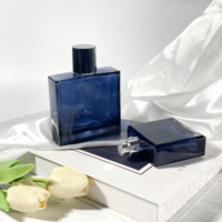 Fabricant de bouteille de parfum de luxe Bouteille d'huile essentielle de couleur sur mesure Emballage cosmétique Bouteille de parfum de 100ml avec boîte