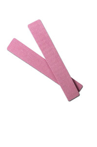 Limas <span class=keywords><strong>de</strong></span> <span class=keywords><strong>Uñas</strong></span> Lavables al por Mayor OEM, Grano 80, Forma Cuadrada, Color Rosa, Herramientas <span class=keywords><strong>de</strong></span> Manicura - Product Image 1