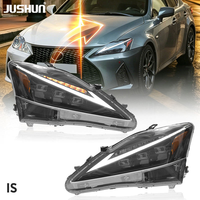JUSHUN pour Lexus IS250 Phare IS250C IS350 IS350C IS220d ISF 2006-2012 Phare Projecteur LED Prêt à l'Emploi