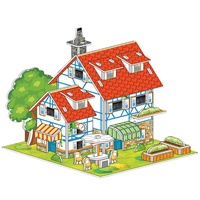 Puzzle 3D tridimensionnel en papier Château Modèle de construction Ornement Jouet éducatif Cadeau pour enfants Fabricant en stock Vente en gros