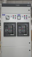 Armoire de distribution d'énergie industrielle intérieure, équipement de panneau de distribution, boîte de commande électrique, IP40, acier inoxydable