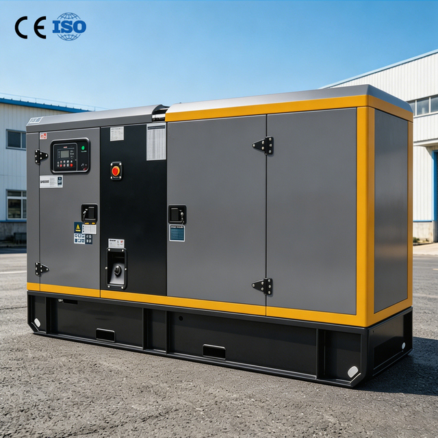 35kVA Silent Diesel Generator Group Low Fuel Consumption Soundproof Diesel Genset for Agricultural Greenhouses Power