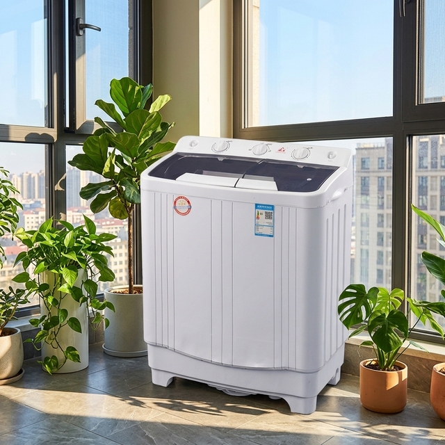 7KG Amazing Price New Twin Tub Washing Machine for Household Appliances