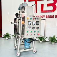 Machine de fabrication de liquides en gros pour nettoyants faciaux chauffants électriques, savons liquides, liquides pour le corps, et crèmes pour les mains (type veste)
