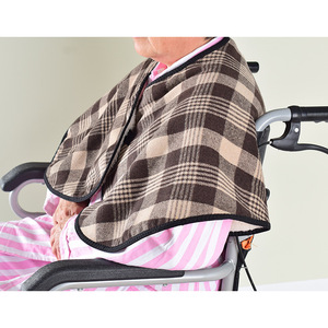 Châle isolant pour fauteuil roulant, couche en polaire épaisse, chaleur hivernale pour personnes âgées et enfants - Product Image 4