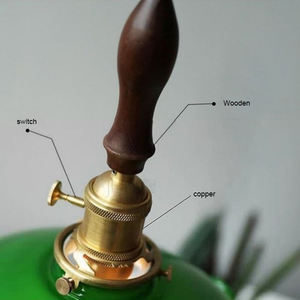 Vintage Mid-Century finitura in ottone <span class=keywords><strong>paralume</strong></span> in vetro <span class=keywords><strong>verde</strong></span> lampade a sospensione soggiorno sala da pranzo E27 lampadario a sospensione - Product Image 4