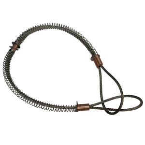 Sicherheits feder Stahldraht seil Sling Whip Check Gebraucht Unfälle verhindern - Product Image 2
