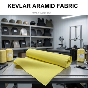 Tela de Aramida Tejida Resistente a Cortes y Retardante de Llama de 100GSM para Ropa de Trabajo y Protección Industrial contra Incendios - Product Image 5