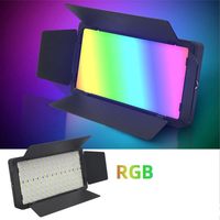 Panneau lumineux vidéo LED PRO 300 RGB avec perles lumineuses pour diffusion en direct, lumière d'appoint 3200-6500K