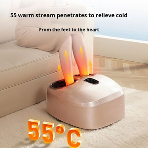 LEMESY Mesin Pijat Kaki Elektrik Airbag Shiatsu Pijat Pemanas Getaran Sirkulasi Darah Pereda Nyeri - Product Image 3
