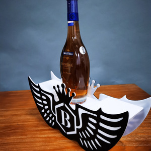 Expositor de vinho formato de coroa, garrafa de led para exibição de garrafas do clube noturno - Product Image 5