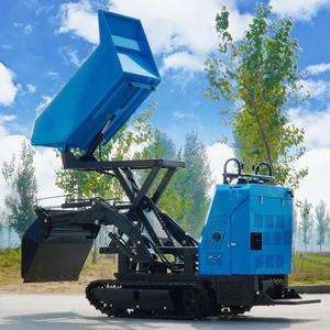 Camion à benne basculante de 1 tonne pour la construction, les mines, les zones de transfert, l'élevage, les vergers, la cueillette, camion à chenilles - Product Image 2