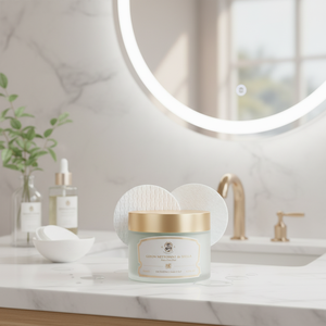 Cosmétiques coréens CHALLANS De PARIS, tampons de coton anti-sebum, rétinol, panthénol, resserrement des pores, équilibre du sébum, soin de la peau saine - Product Image 3