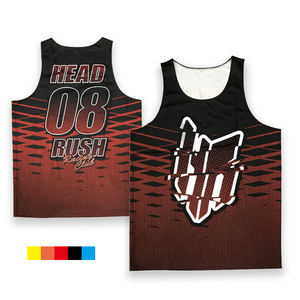 Maillot de basket-ball personnalisé sublimation uniforme en polyester évacuation de la sueur à séchage rapide - Product Image 1