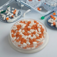 Capsules vides de survie probiotique KANGKE gélatine à enrobage entérique pour la santé intestinale certifiée HALAL/GMP