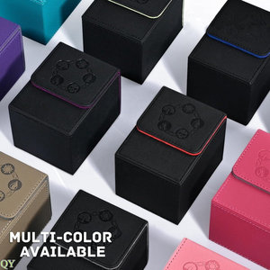 YY กล่องเก็บการ์ดเล่นหนัง PU แบบกำหนดเองสำหรับนักสะสม - Product Image 5