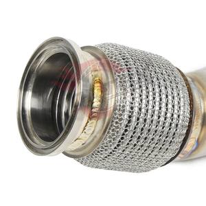 Tubo de Escape de Alto Flujo Vortex Racing Performance de Acero Inoxidable 304 con Acabado Espejo para F90 M5/F92 M8 Fatboy, Mejora del Sistema de Escape 2 - Product Image 4