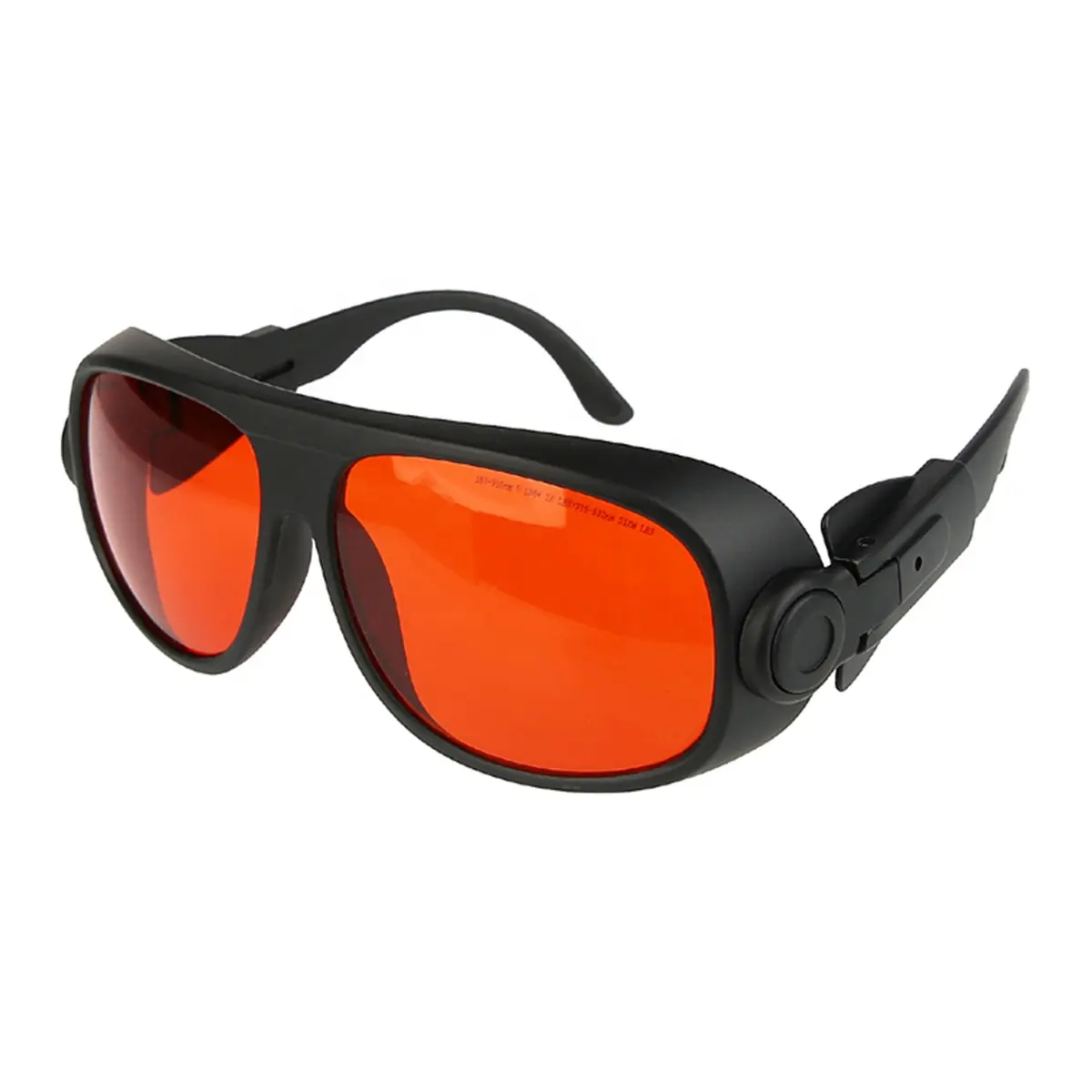 Gafas protectoras de seguridad láser de 532nm con aprobación EN207, gafas protectoras dentales