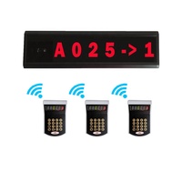 Système de gestion de file d'attente bancaire avec distributeur automatique de tickets de file d'attente sans fil Qms pour écran LED de télévision