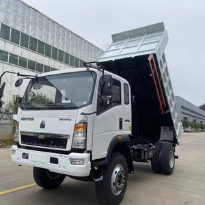 Мини-самосвал Howo 4x4, для продажи, грузоподъемность от 5 до 8 тонн, мощный и маневренный внедорожный самосвал для повышенной проходимости - Product Image 1