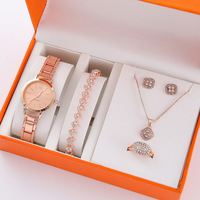 Nuevo Set de Regalo Creativo para Mujer, Diseño Minimalista Moderno en Papel, con Diamantes Incrustados, Sensación de Alta Gama, Regalo Empresarial