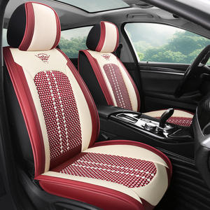 Funda de asiento de cuero de lujo, cojín de asiento de coche, fundas de asiento de coche de cuero para Toyota Honda Mazda Mercedes Tesla bmw - Product Image 4