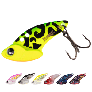 เหยื่อตกปลา SNEDA Creek Grasshopper VIB  แบบจิ๊<span class=keywords><strong>ก</strong></span>โลหะเคลือบตะ<span class=keywords><strong>ก</strong></span>ั่วทองแดง สำหรับตกปลาแมนดาริน ชับ และมาซีร์ - Product Image 1