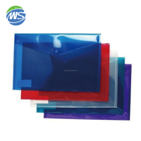 Carpeta de Archivo con Botón a Presión A4 de PP con Logotipo Personalizado, Carpeta de Documentos de Plástico Transparente Impermeable para Almacenamiento en la Oficina o la Escuela