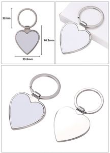 Porte-clés vierge en alliage de zinc pour fournisseur, avec sérigraphie, pendentif de porte-clés de voiture, cadeau d'entreprise créatif personnalisé pour la promotion de marque - Product Image 4