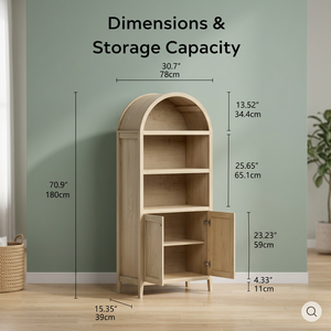 Wood Storage Cabinets and <b>Bookshelves</b> Home Furniture Traditional Design Modern Appearance Office Use - Product Image 3
