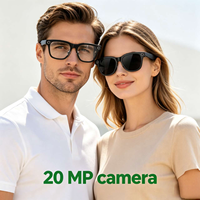 Lunettes Intelligentes W660 avec Caméra 20MP 4K 60FPS, Stabilisation Gyroscopique 6 Axes, Chargement Type-C, Vente en Gros Usine OEM