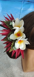 Pince à <span class=keywords><strong>cheveux</strong></span> en soie artificielle KN-hc004m, Design, oiseau du paradis, Plumeria, Festival, épingle à <span class=keywords><strong>cheveux</strong></span> décorative, femmes - Product Image 4