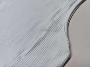 <span class=keywords><strong>Canotta</strong></span> <span class=keywords><strong>Bianca</strong></span> <span class=keywords><strong>a</strong></span> <span class=keywords><strong>Costine</strong></span> Spesse da <span class=keywords><strong>Uomo</strong></span>, Estiva, Slim Fit, Senza Maniche, per Fitness e Sport Americano - Product Image 5